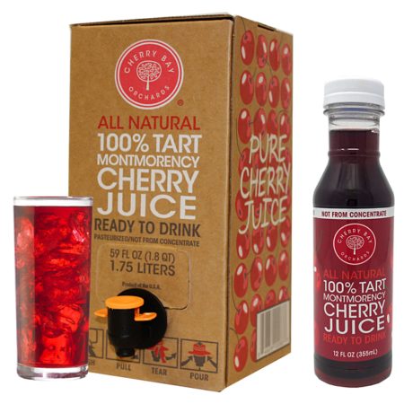 Tart cherry juice products