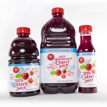 Three Montmorency Cherry Juices